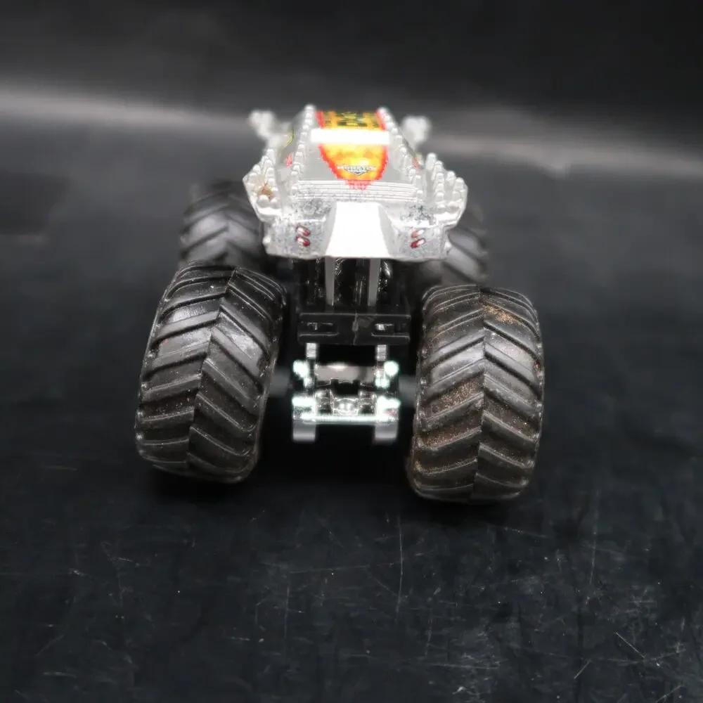 Hot Wheels Monster Jam Maxd Diecast Car Toy Vehicle Silver 1:64 Scale Loose